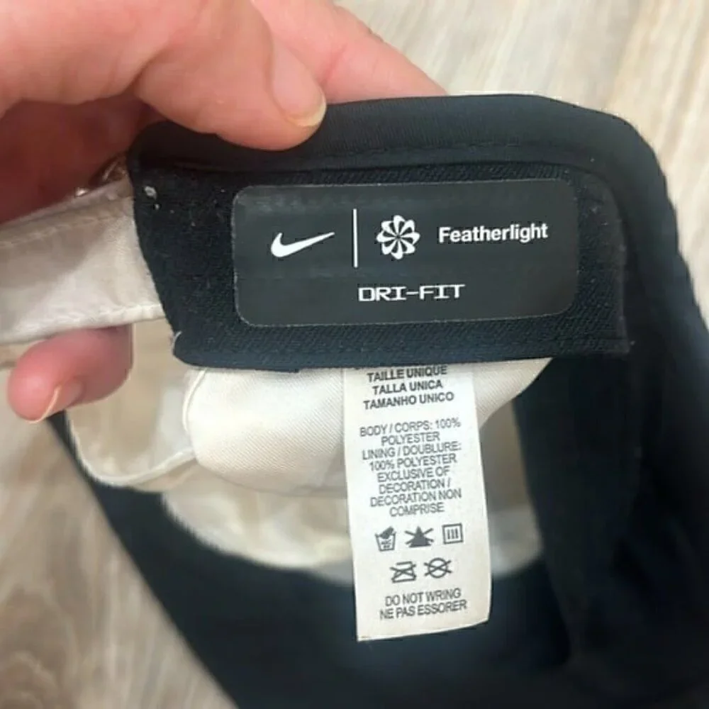 Nike black and white hat bundle women L /XL